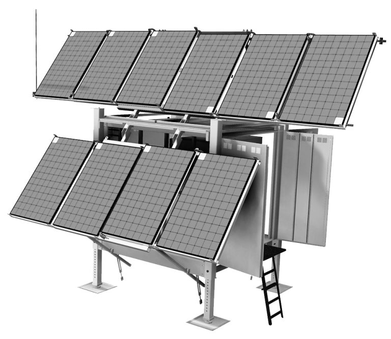 Solar Cube – Compact Off-Grid Energy Solution